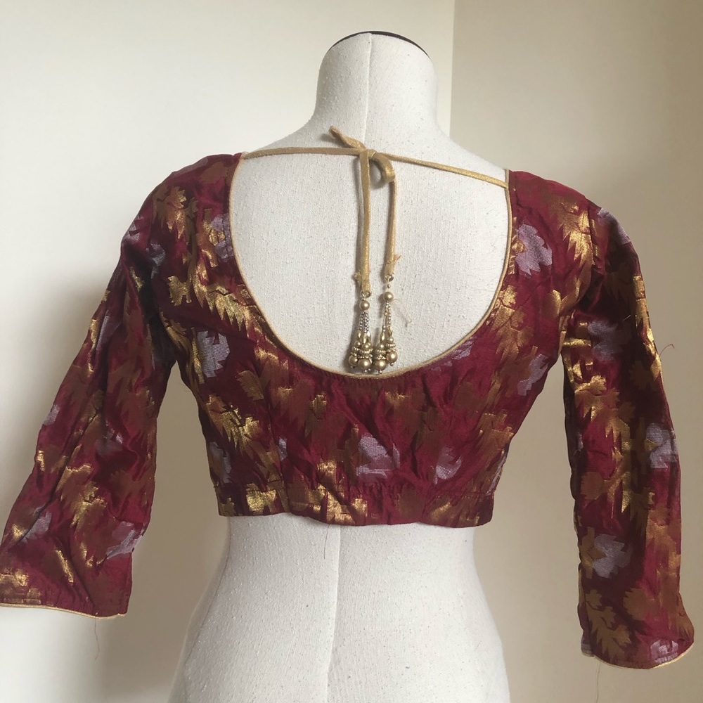Oriental crop top